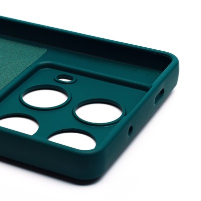 Чехол-накладка для Infinix Note 40 5G (темно-зеленый) Activ Full Original Design