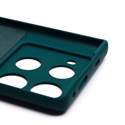 Чехол-накладка для Infinix Note 40 Pro 4G (темно-зеленый) Activ Full Original Design