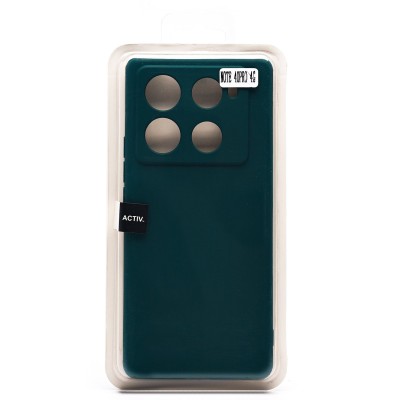 Чехол-накладка для Infinix Note 40 Pro 4G (темно-зеленый) Activ Full Original Design