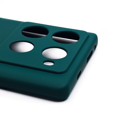 Чехол-накладка для Infinix Note 40 Pro+ 5G (темно-зеленый) Activ Full Original Design