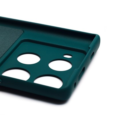 Чехол-накладка для Infinix Note 40 Pro+ 5G (темно-зеленый) Activ Full Original Design