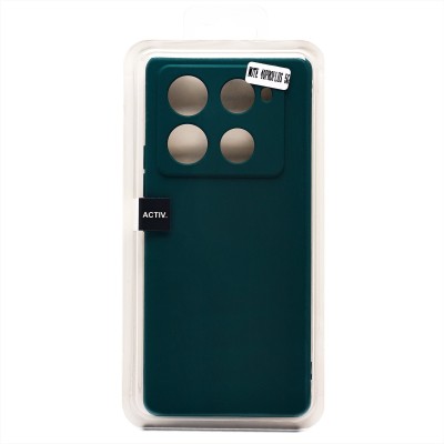 Чехол-накладка для Infinix Note 40 Pro+ 5G (темно-зеленый) Activ Full Original Design