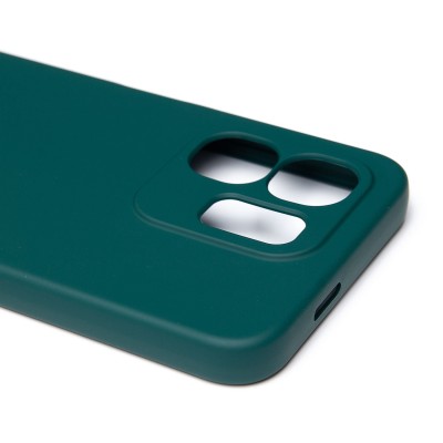 Чехол-накладка для Infinix Smart 9 4G (темно-зеленый) Activ Full Original Design
