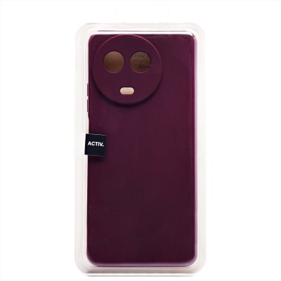 Чехол-накладка для OPPO Realme 11 5G Global (бордовый) Activ Full Original Design Чехол-накладка для OPPO Realme 11 5G Global (бордовый) Activ Full Original Design