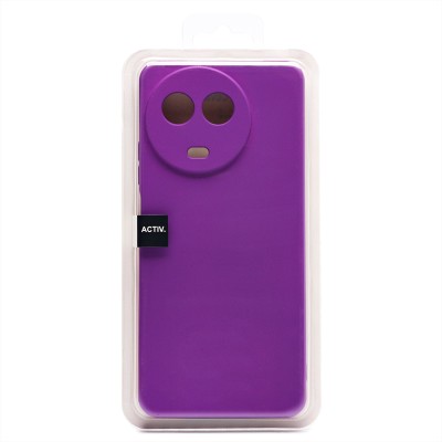 Чехол-накладка для OPPO Realme 11 5G Global (фиолетовый) Activ Full Original Design Чехол-накладка для OPPO Realme 11 5G Global (фиолетовый) Activ Full Original Design