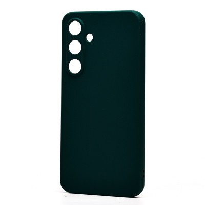 Чехол-накладка для Samsung Galaxy S24FE (темно-зеленый) Activ Full Original Design