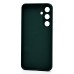 Чехол-накладка для Samsung Galaxy S24FE (темно-зеленый) Activ Full Original Design