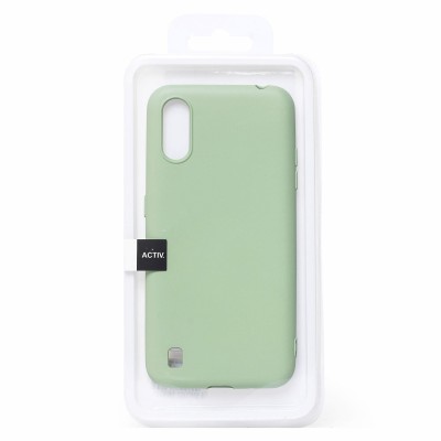 Чехол-накладка для Samsung A015 Galaxy A01 (светло-зеленый) Activ Full Original Design