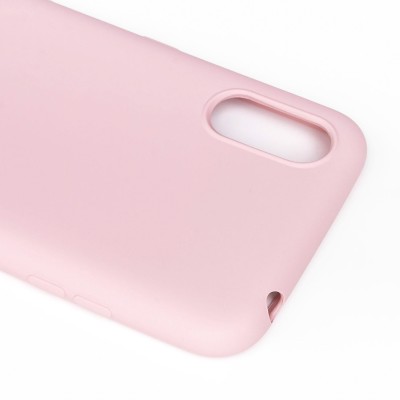 Чехол-накладка для Samsung A015 Galaxy A01 (светло-розовый) Activ Full Original Design