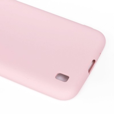 Чехол-накладка для Samsung A015 Galaxy A01 (светло-розовый) Activ Full Original Design