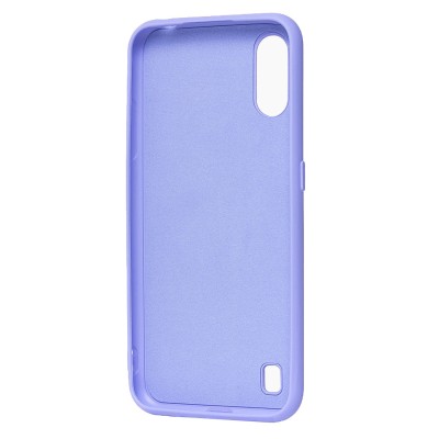 Чехол-накладка для Samsung A015 Galaxy A01 (светло-фиолетовый) Activ Full Original Design