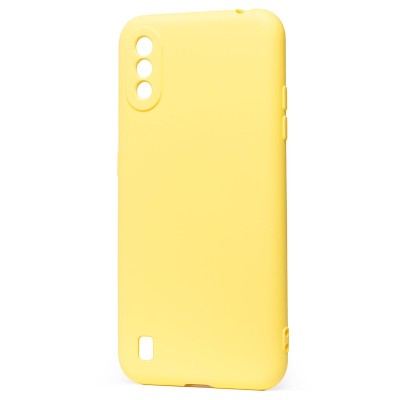 Чехол-накладка для Samsung A015 Galaxy A01 (желтый) Activ Full Original Design