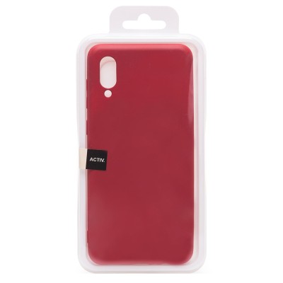 Чехол-накладка для Samsung A022 Galaxy A02 (бордовый) Activ Full Original Design