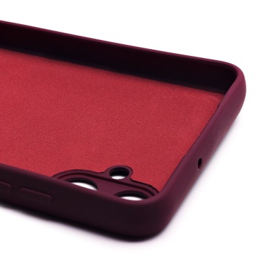 Чехол-накладка для Samsung A055 Galaxy A05 (бордовый) Activ Full Original Design