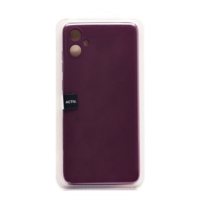 Чехол-накладка для Samsung A055 Galaxy A05 (бордовый) Activ Full Original Design