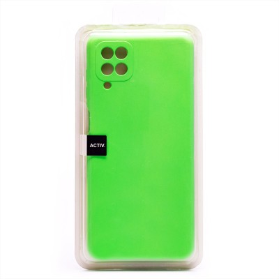 Чехол-накладка для Samsung A125 Galaxy A12 (зеленый) Activ Full Original Design