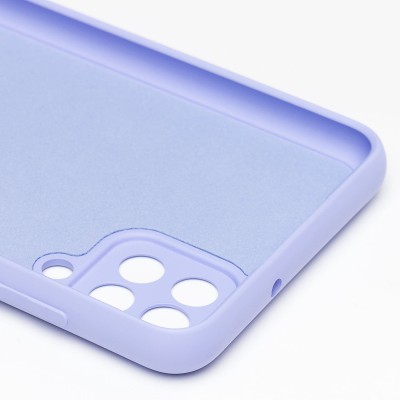 Чехол-накладка для Samsung A125 Galaxy A12 (светло-фиолетовый) Activ Full Original Design