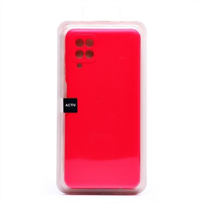 Чехол-накладка для Samsung A125 Galaxy A12 (розовый) Activ Full Original Design