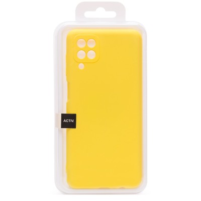 Чехол-накладка для Samsung A125 Galaxy A12 (желтый) Activ Full Original Design Чехол-накладка для Samsung A125 Galaxy A12 (желтый) Activ Full Original Design
