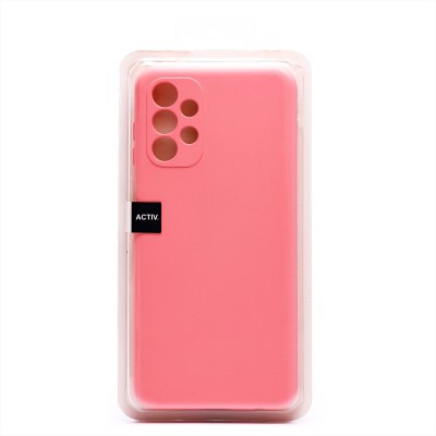 Чехол-накладка для Samsung A135 Galaxy A13 4G (светло-розовый) Activ Full Original Design