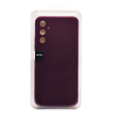 Чехол-накладка для Samsung A346 Galaxy A34 (бордовый) Activ Full Original Design