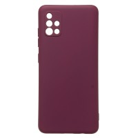 Чехол-накладка для Samsung A515 Galaxy A51 (бордовый) Activ Full Original Design