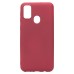 Чехол-накладка для Samsung M215G Galaxy M21 2021 Edition (бордовый) Activ Full Original Design