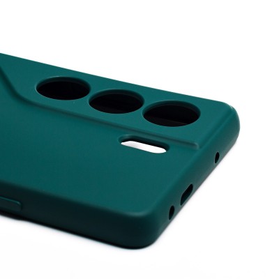 Чехол-накладка для Tecno Camon 40 4G (темно-зеленый) Activ Full Original Design