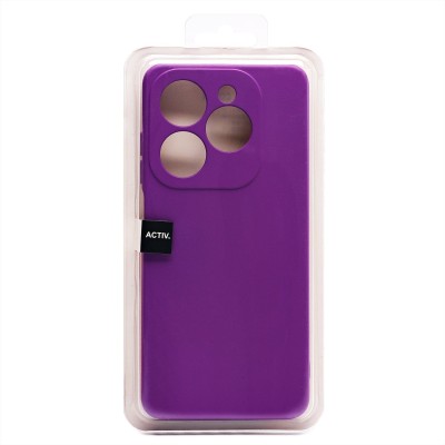 Чехол-накладка для Tecno Spark 20C (фиолетовый) Activ Full Original Design
