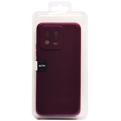 Чехол-накладка для Xiaomi 13 (бордовый) Activ Full Original Design