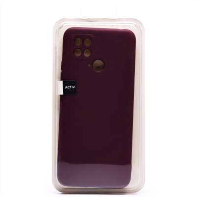 Чехол-накладка для Xiaomi Poco C40 (бордовый) Activ Full Original Design