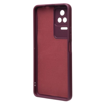 Чехол-накладка для Xiaomi Poco F4 (бордовый) Activ Full Original Design