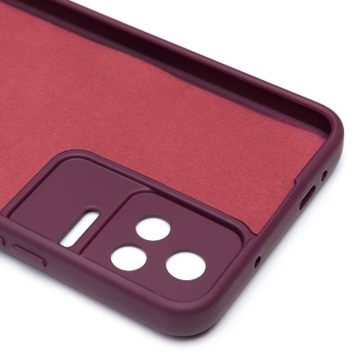 Чехол-накладка для Xiaomi Poco F4 (бордовый) Activ Full Original Design