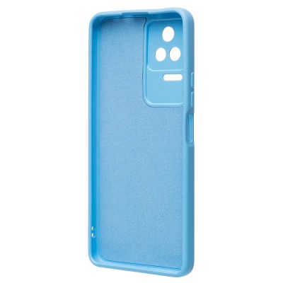 Чехол-накладка для Xiaomi Poco F4 (голубой) Activ Full Original Design