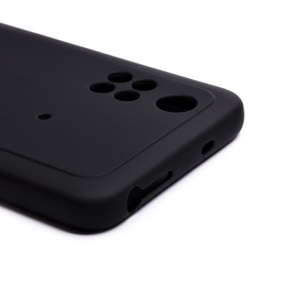 Чехол-накладка для Xiaomi Poco M4 Pro 4G (черный) Activ Full Original Design