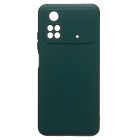 Чехол-накладка для Xiaomi Poco M4 Pro 4G (темно-зеленый) Activ Full Original Design