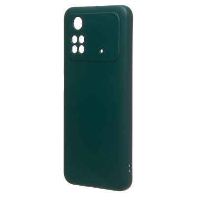 Чехол-накладка для Xiaomi Poco M4 Pro 4G (темно-зеленый) Activ Full Original Design