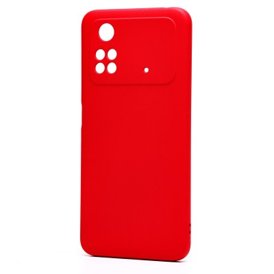 Чехол-накладка для Xiaomi Poco M4 Pro 4G (красный) Activ Full Original Design