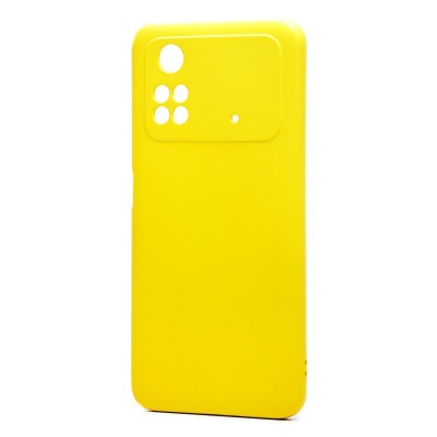 Чехол-накладка для Xiaomi Poco M4 Pro 4G (желтый) Activ Full Original Design