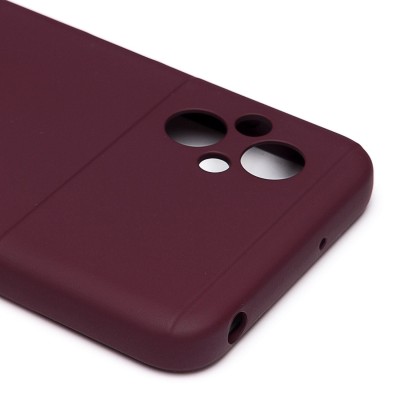 Чехол-накладка для Xiaomi Poco M5 (бордовый) Activ Full Original Design
