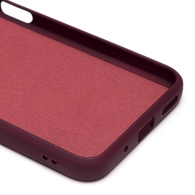 Чехол-накладка для Xiaomi Poco M5 (бордовый) Activ Full Original Design