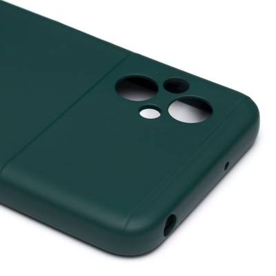 Чехол-накладка для Xiaomi Poco M5 (темно-зеленый) Activ Full Original Design