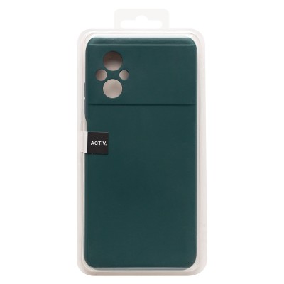 Чехол-накладка для Xiaomi Poco M5 (темно-зеленый) Activ Full Original Design