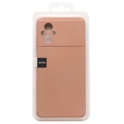 Чехол-накладка для Xiaomi Poco M5 (цвет пыльной розы) Activ Full Original Design