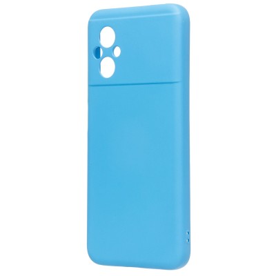 Чехол-накладка для Xiaomi Poco M5 (голубой) Activ Full Original Design