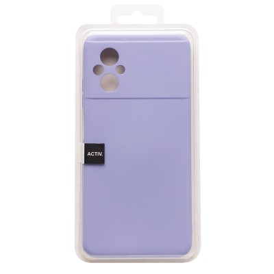 Чехол-накладка для Xiaomi Poco M5 (светло-фиолетовый) Activ Full Original Design