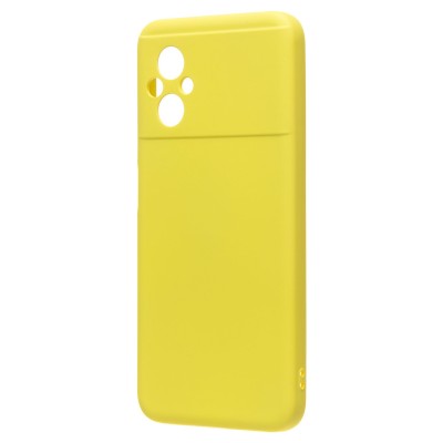 Чехол-накладка для Xiaomi Poco M5 (желтый) Activ Full Original Design