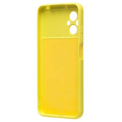Чехол-накладка для Xiaomi Poco M5 (желтый) Activ Full Original Design