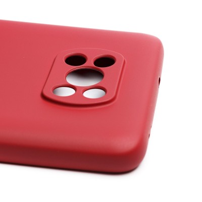 Чехол-накладка для Poco X3 Pro (бордовый) Activ Full Original Design Чехол-накладка для Poco X3 Pro (бордовый) Activ Full Original Design