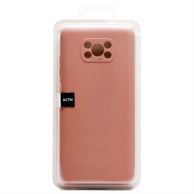 Чехол-накладка для Xiaomi Poco X3/Poco X3 Pro (цвет пыльной розы) Activ Full Original Design